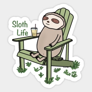 Sloth Life Sticker